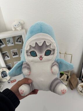 Authentic Big Mofusand Shark Plush